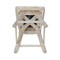 International Concepts Ava Counter Height Stool, with Swivel 24" Seat Height, Unfinished S-132SW - alternate 5